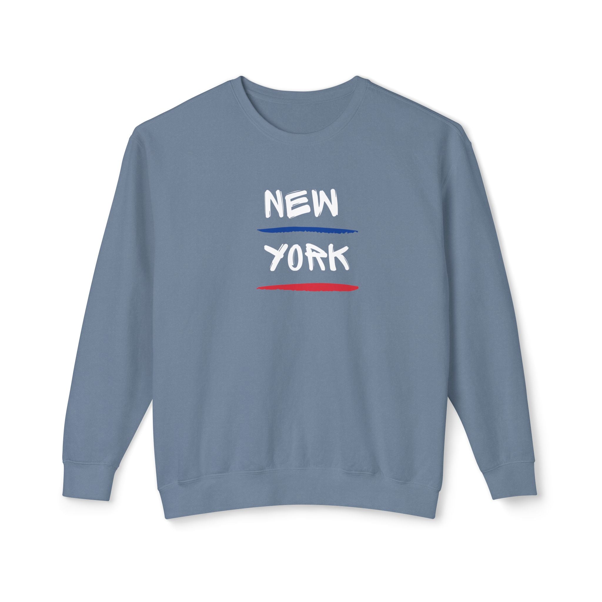 New York Stripe Lightweight Crewneck Sweatshirt