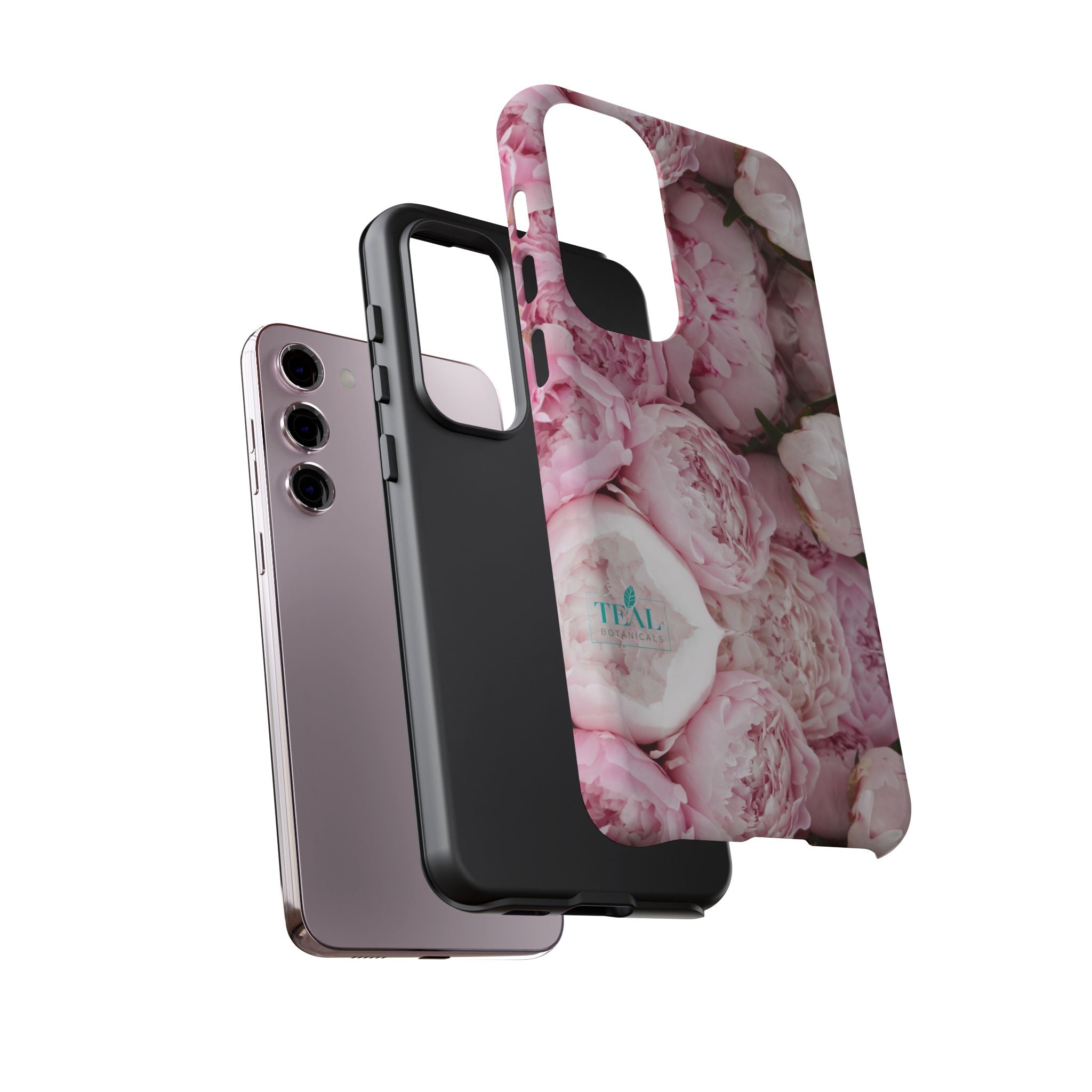 Pink Peonies Bouquet Phone Case Iphone and Android