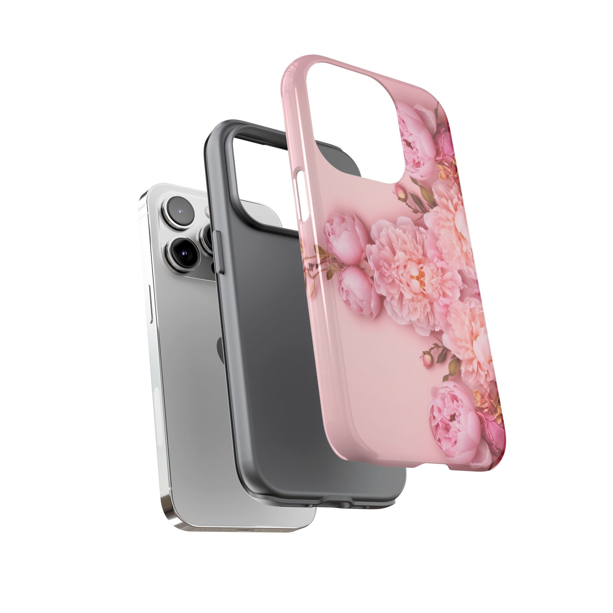Pink Peony Phone Cases for Iphone and Android