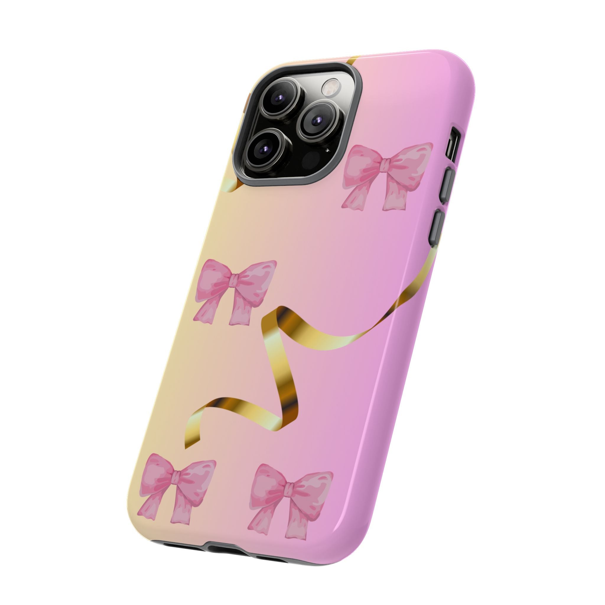 Pink Ribbon Phone Case for Iphone and Android
