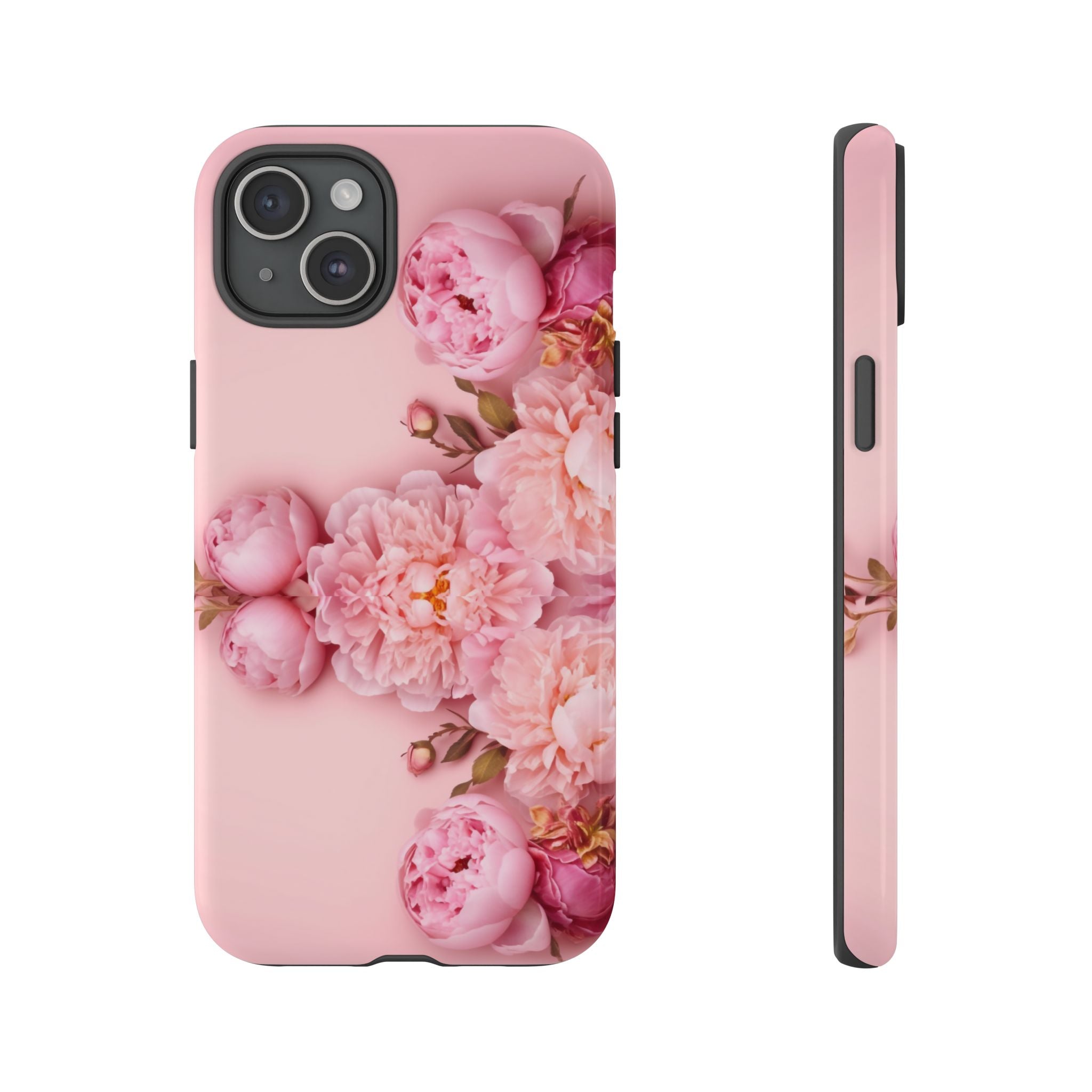 Pink Peony Phone Cases for Iphone and Android