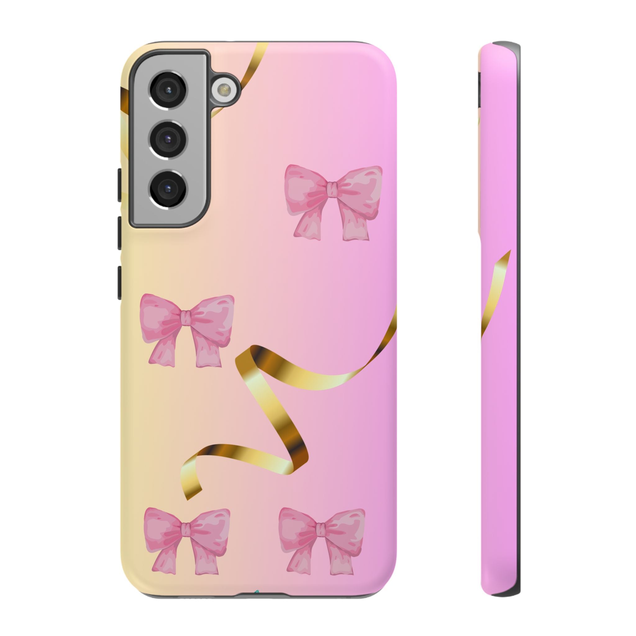 Pink Ribbon Phone Case for Iphone and Android