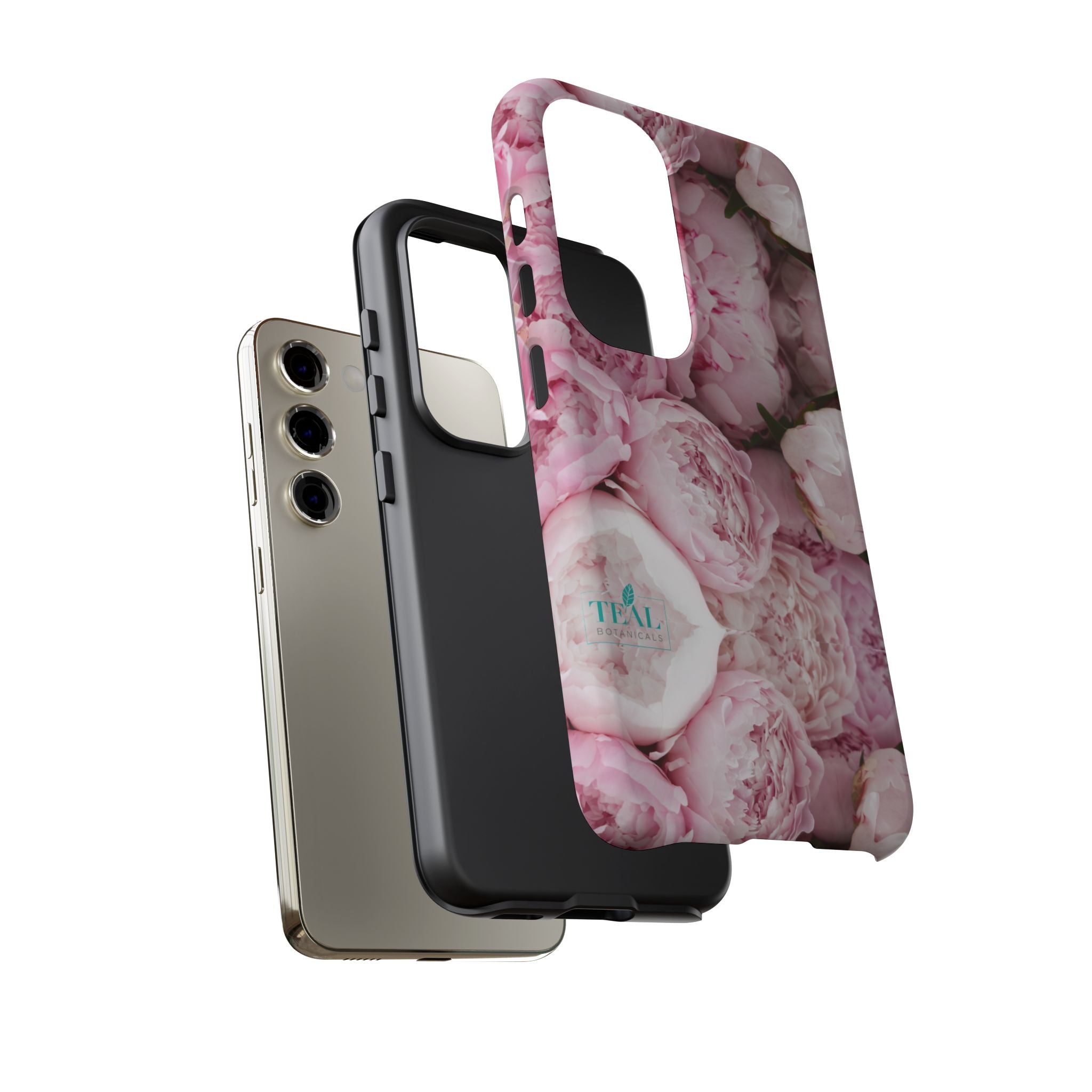 Pink Peonies Bouquet Phone Case Iphone and Android