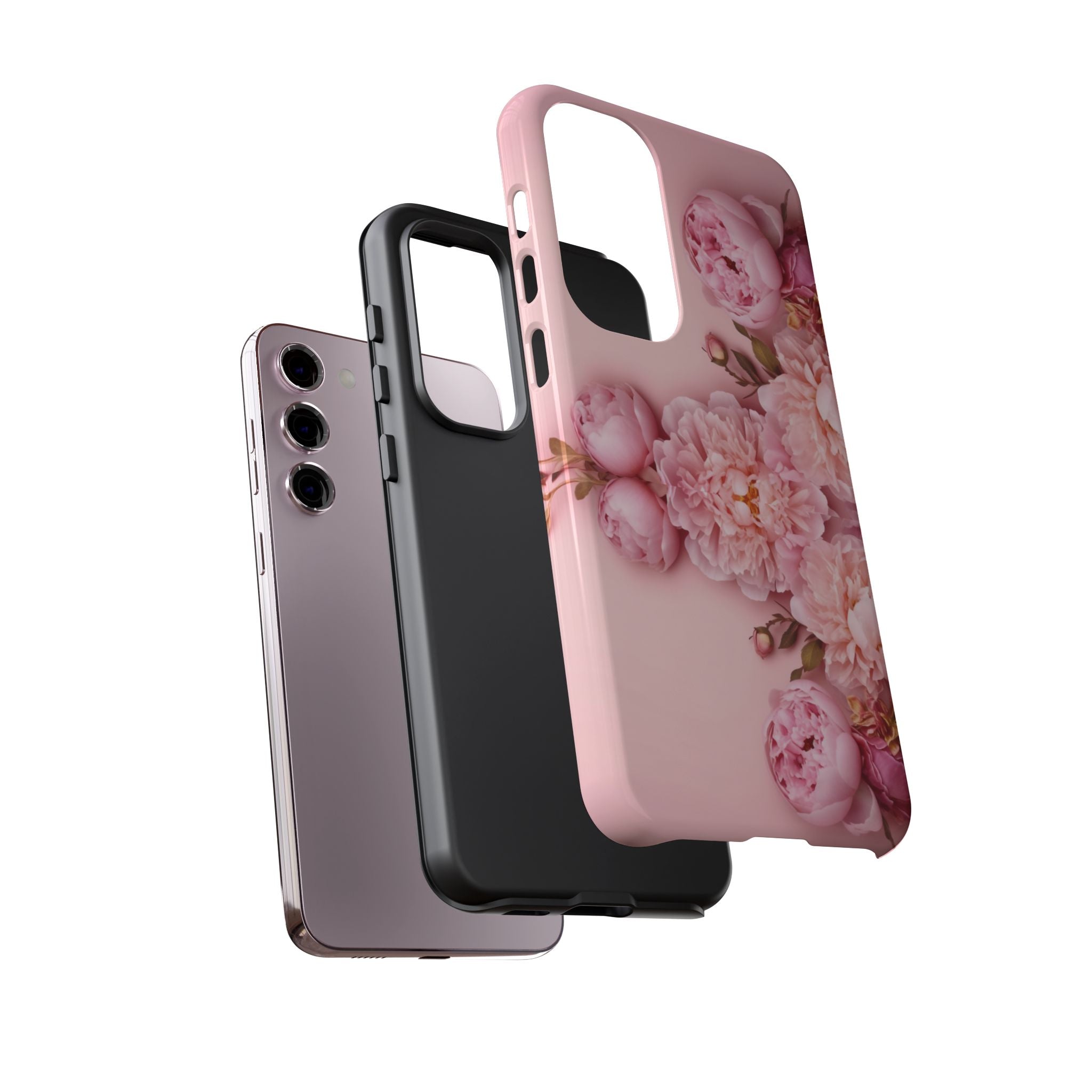 Pink Peony Phone Cases for Iphone and Android