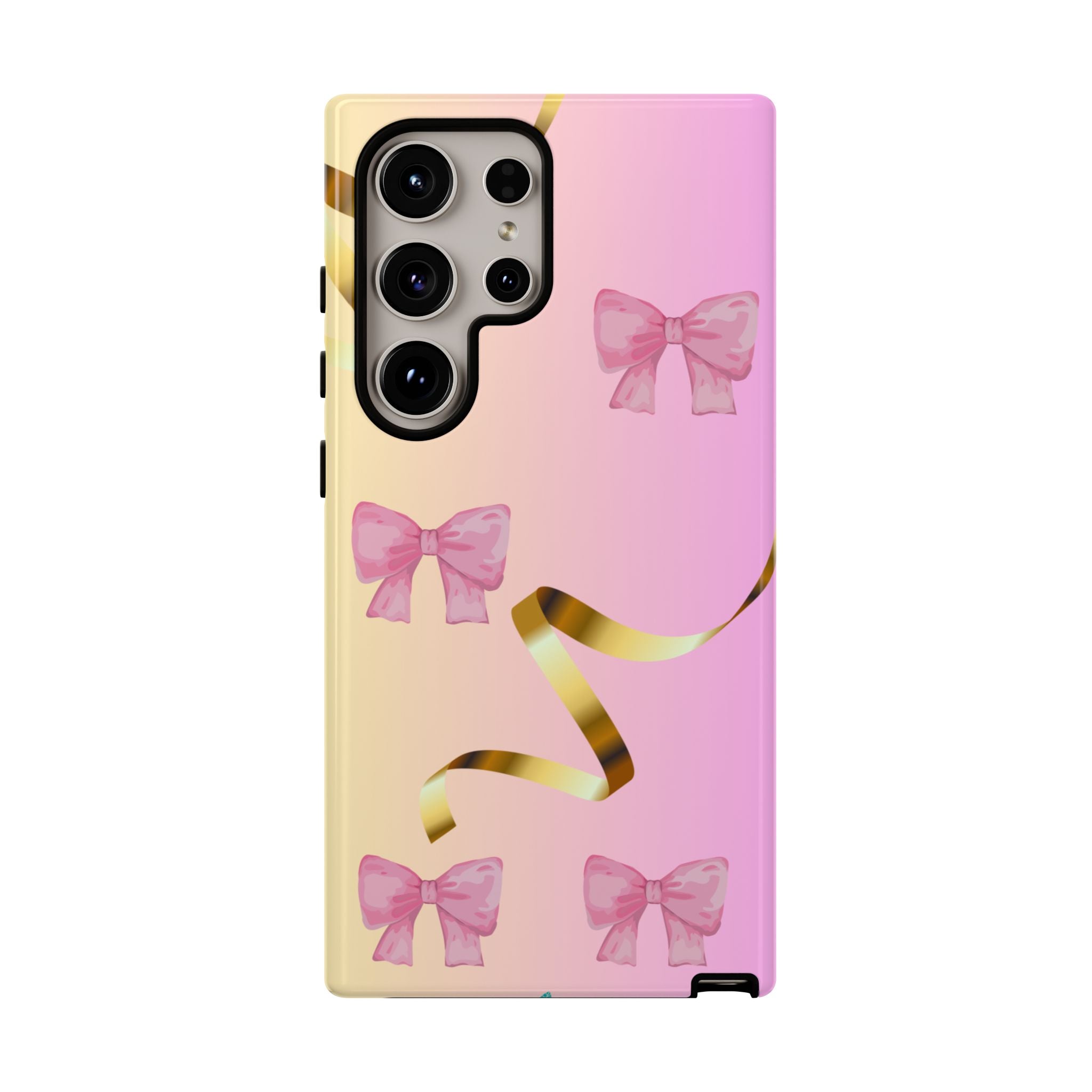 Pink Ribbon Phone Case for Iphone and Android