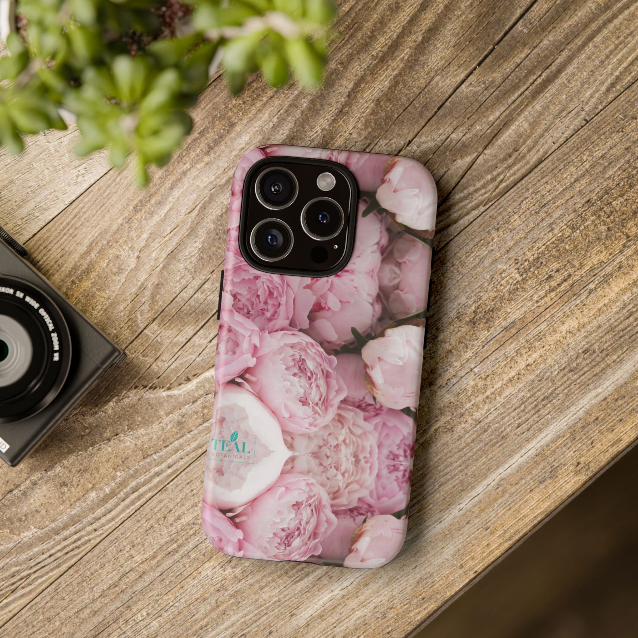 Pink Peonies Bouquet Phone Case Iphone and Android