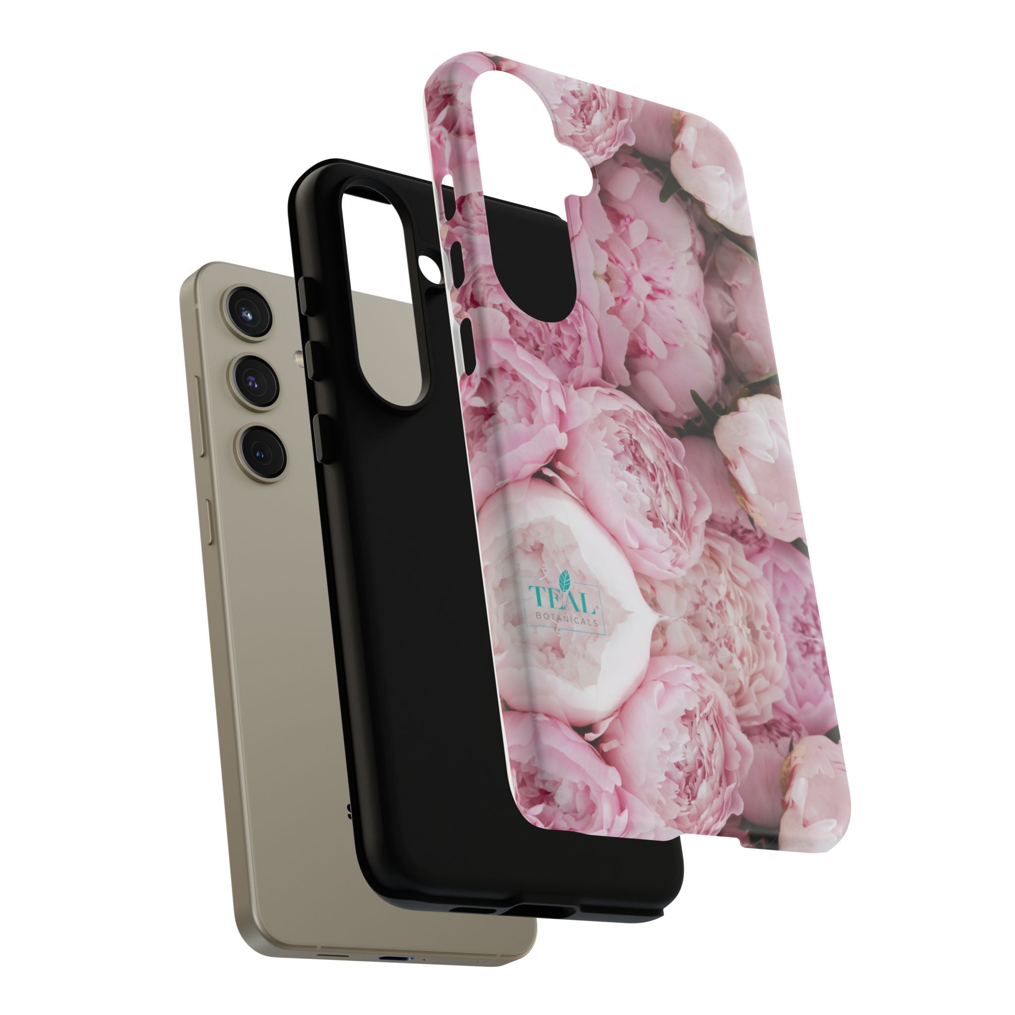 Pink Peonies Bouquet Phone Case Iphone and Android
