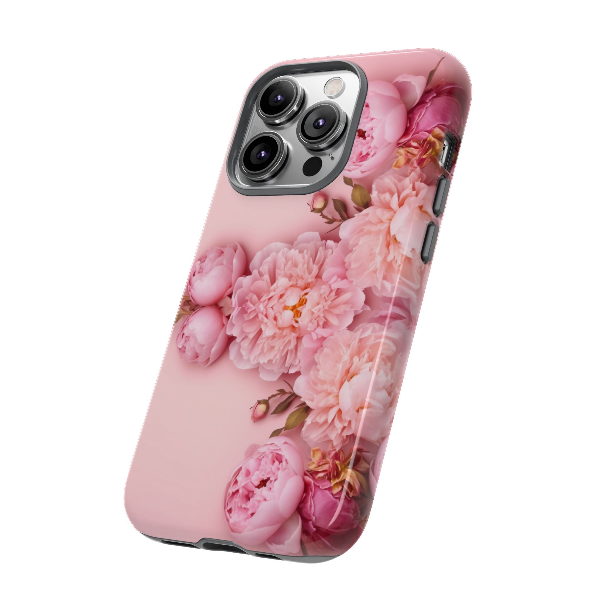 Pink Peony Phone Cases for Iphone and Android