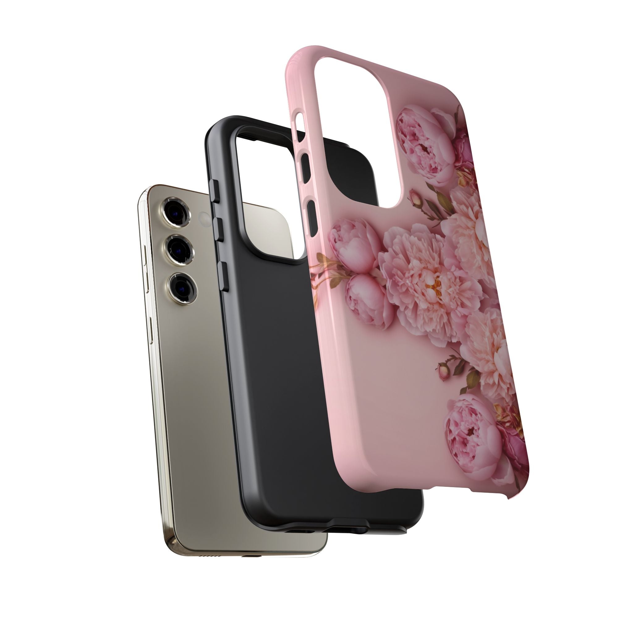 Pink Peony Phone Cases for Iphone and Android