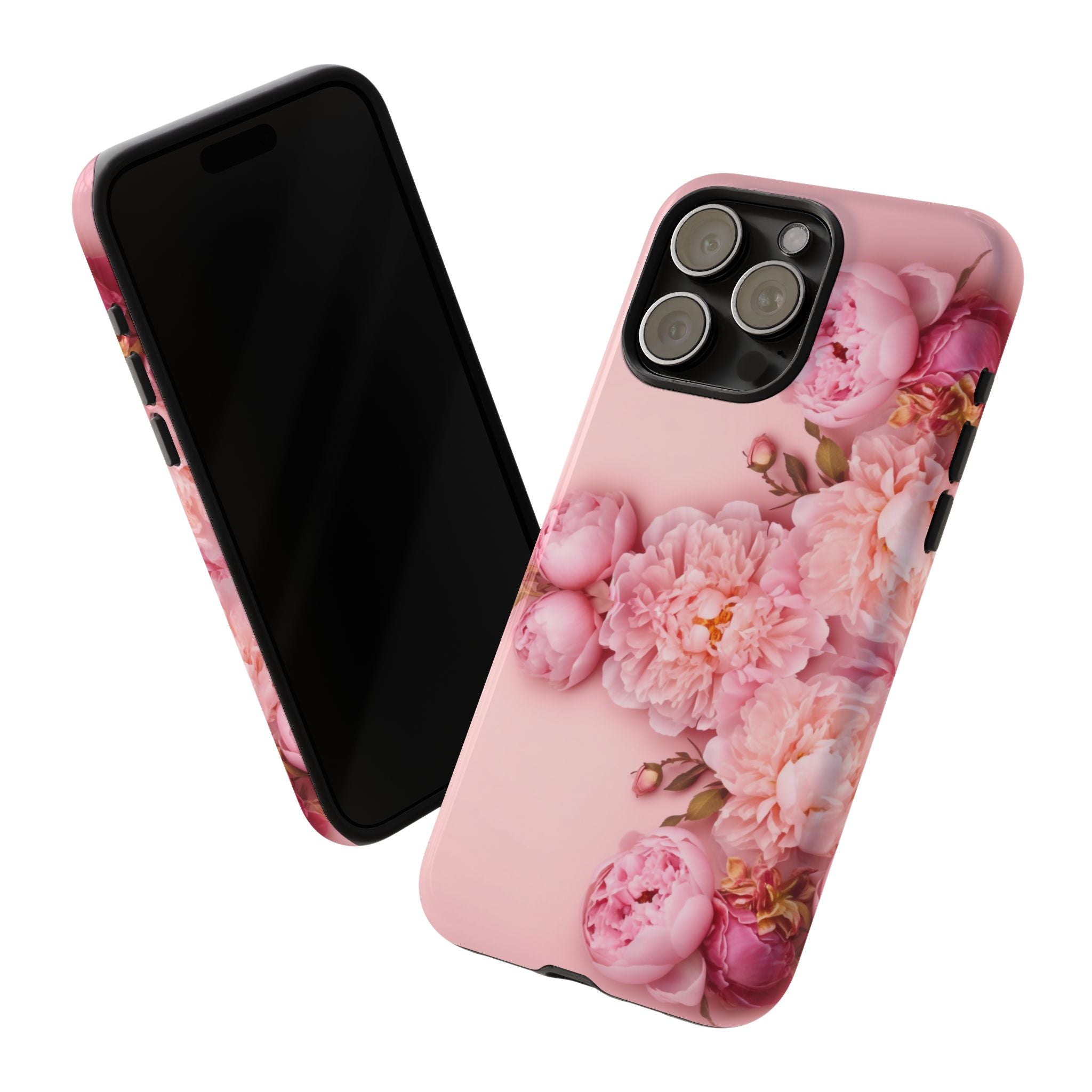 Pink Peony Phone Cases for Iphone and Android