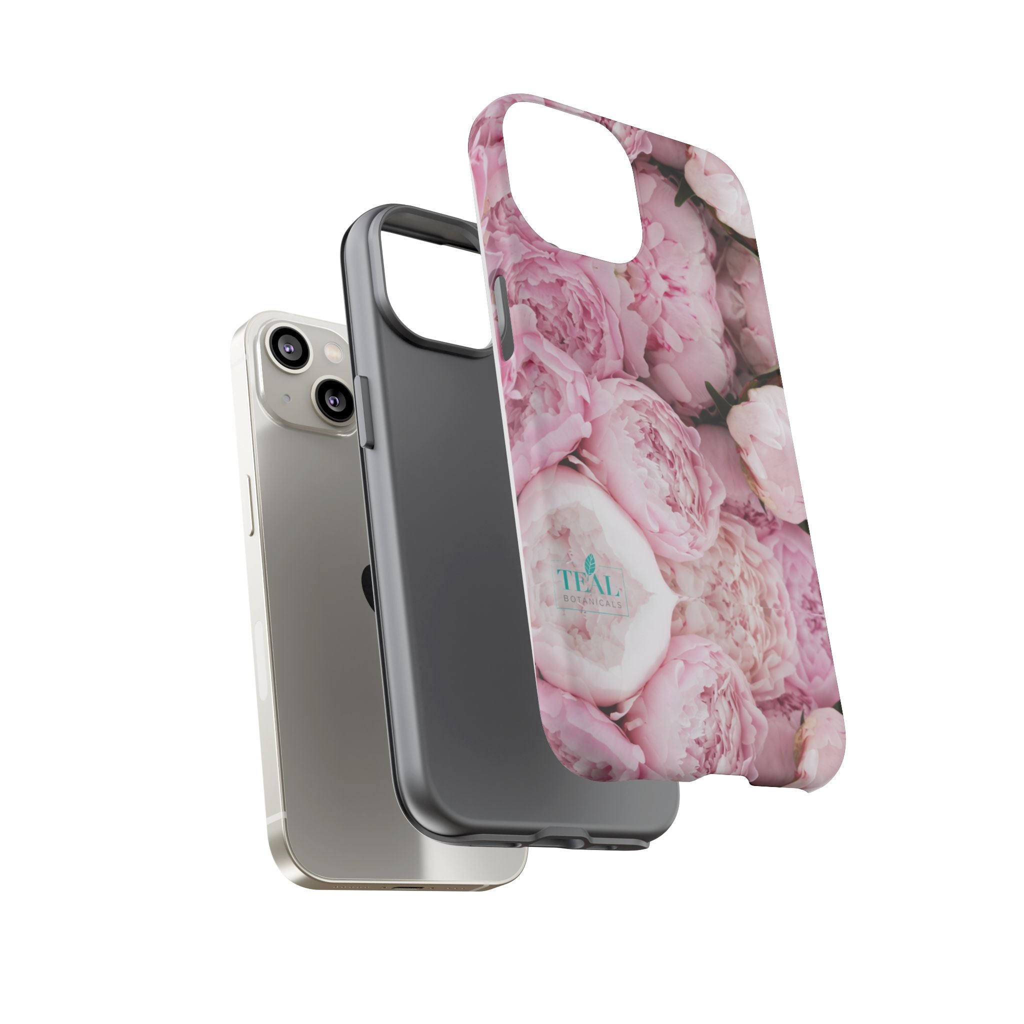 Pink Peonies Bouquet Phone Case Iphone and Android