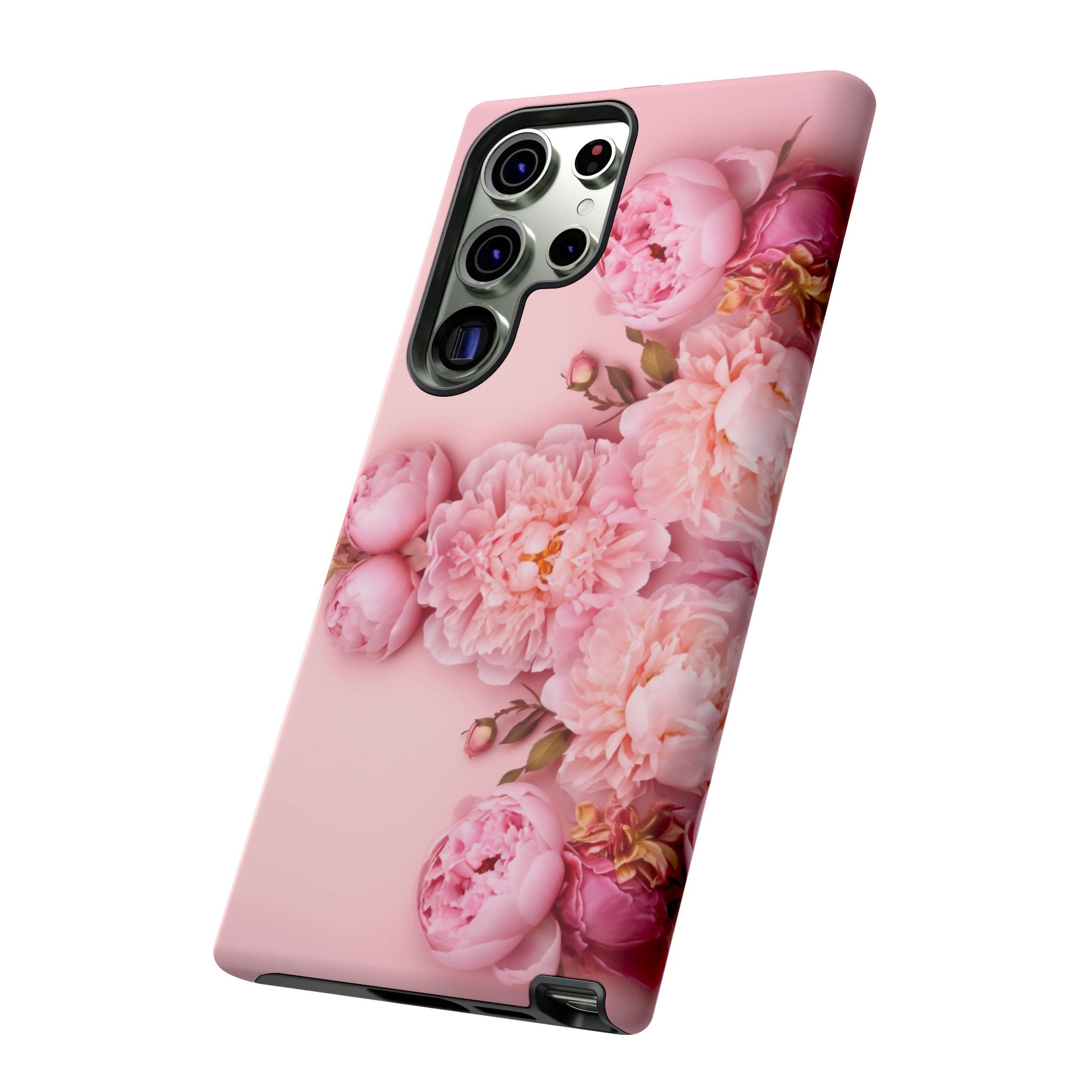 Pink Peony Phone Cases for Iphone and Android