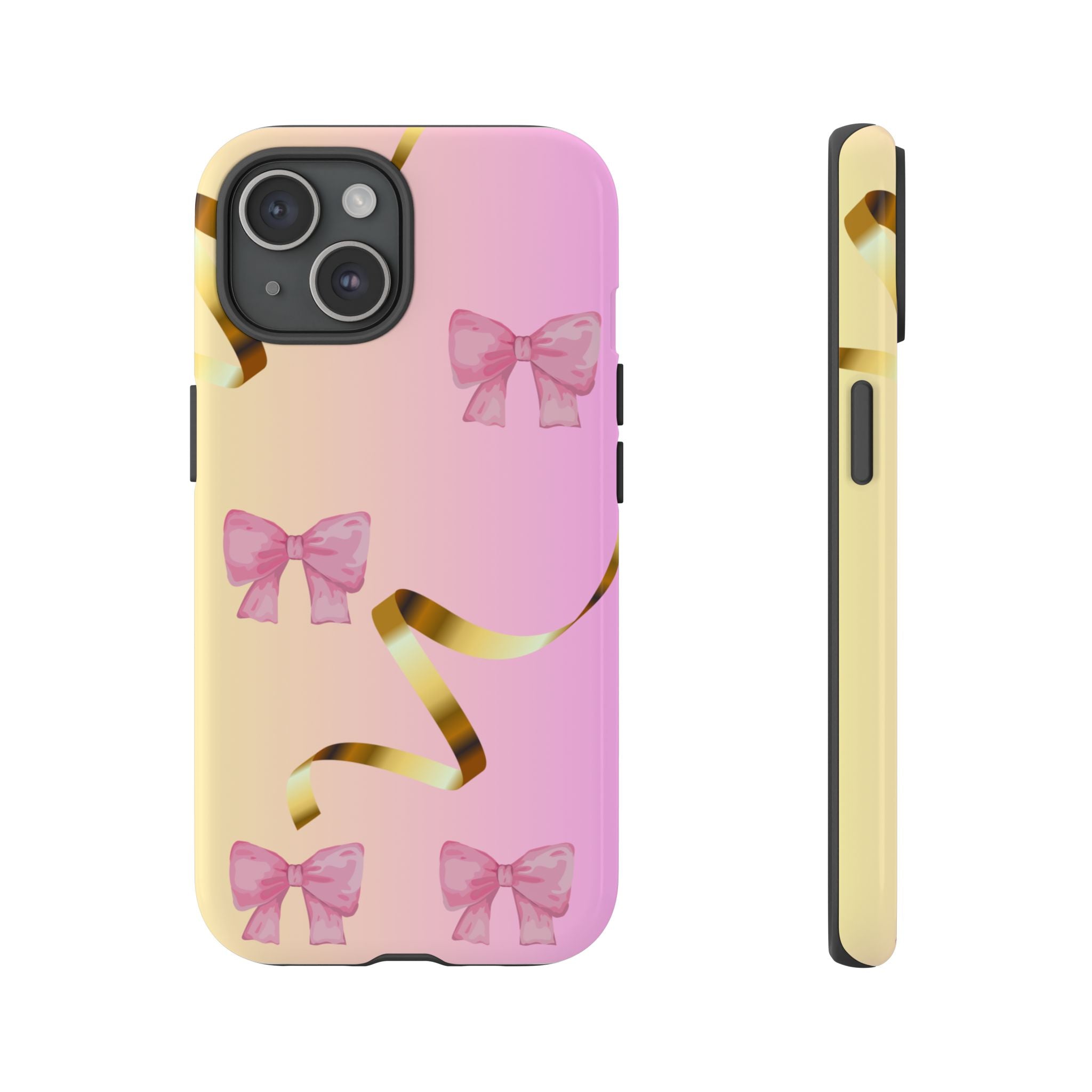 Pink Ribbon Phone Case for Iphone and Android