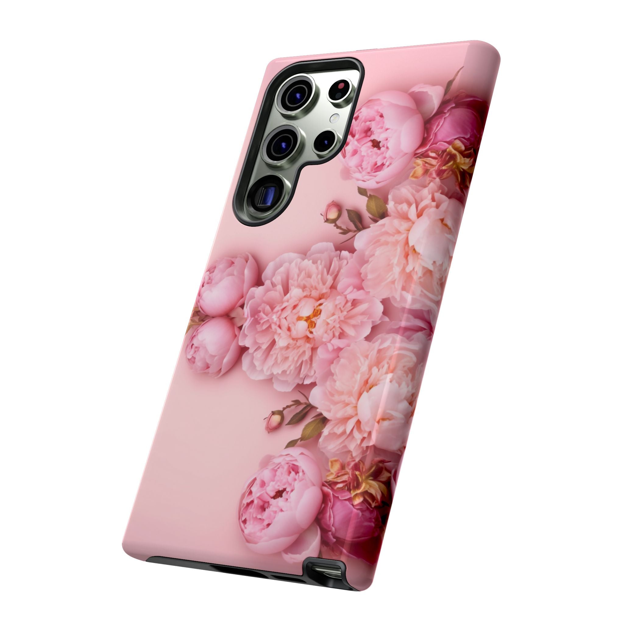 Pink Peony Phone Cases for Iphone and Android