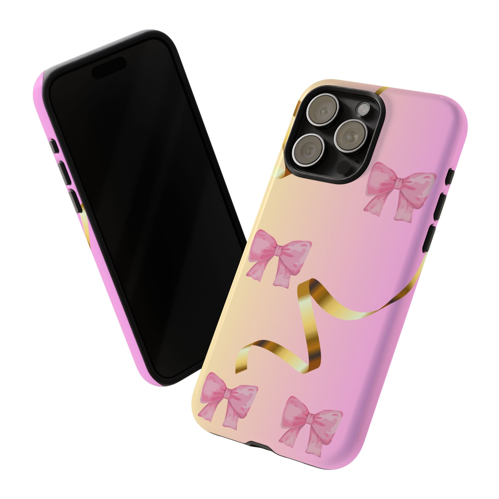Pink Ribbon Phone Case for Iphone and Android