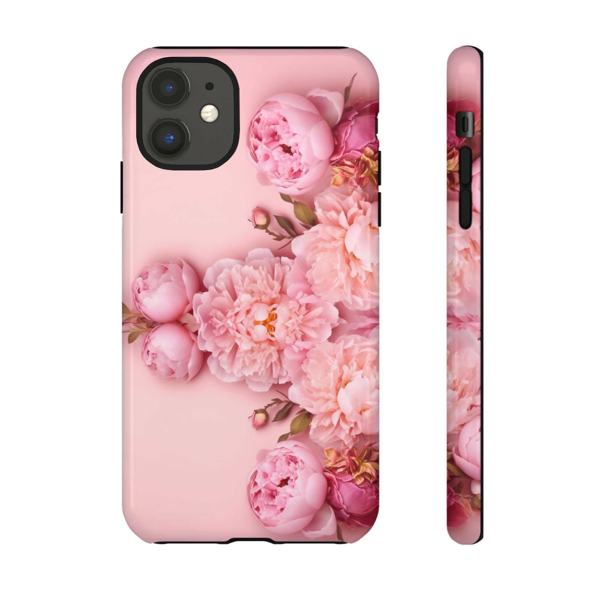 Pink Peony Phone Cases for Iphone and Android
