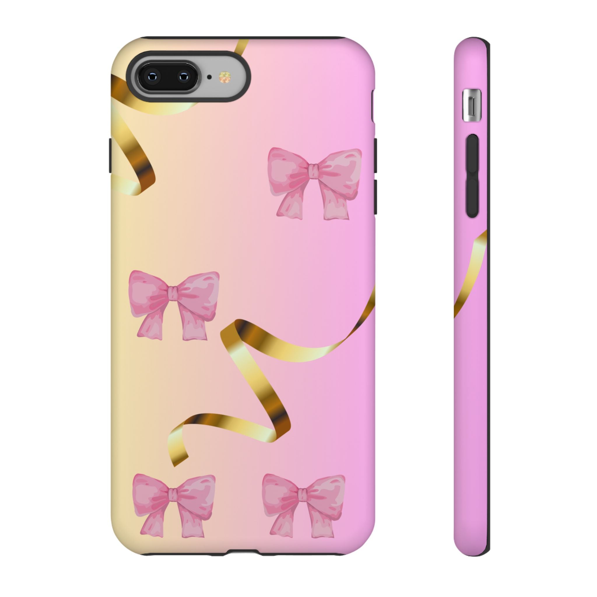 Pink Ribbon Phone Case for Iphone and Android