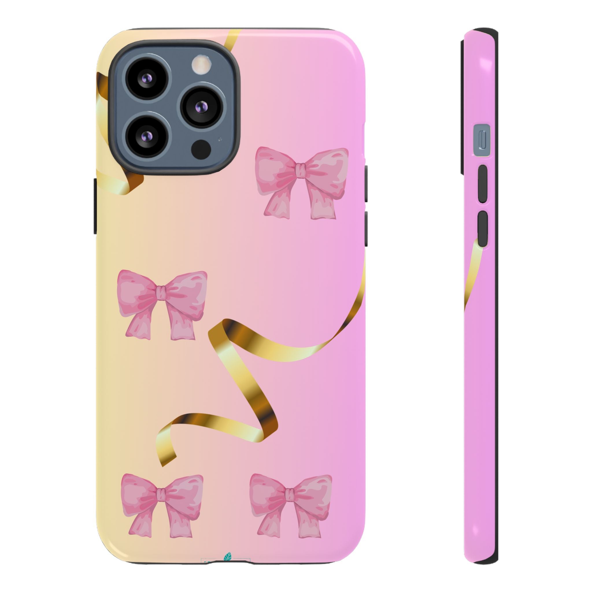 Pink Ribbon Phone Case for Iphone and Android