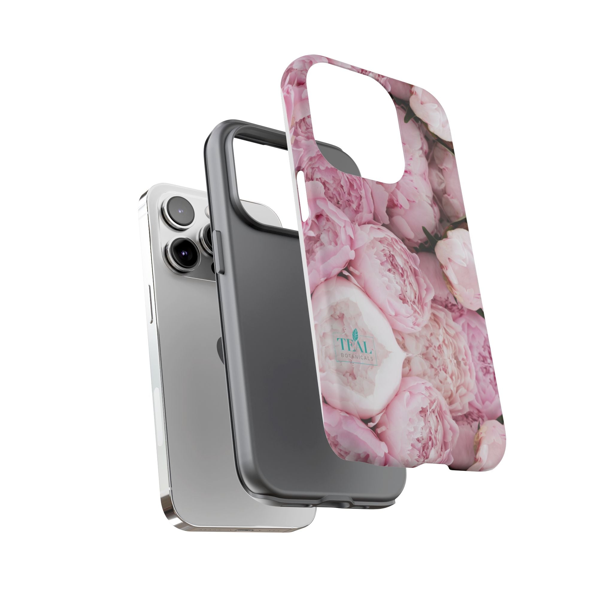 Pink Peonies Bouquet Phone Case Iphone and Android