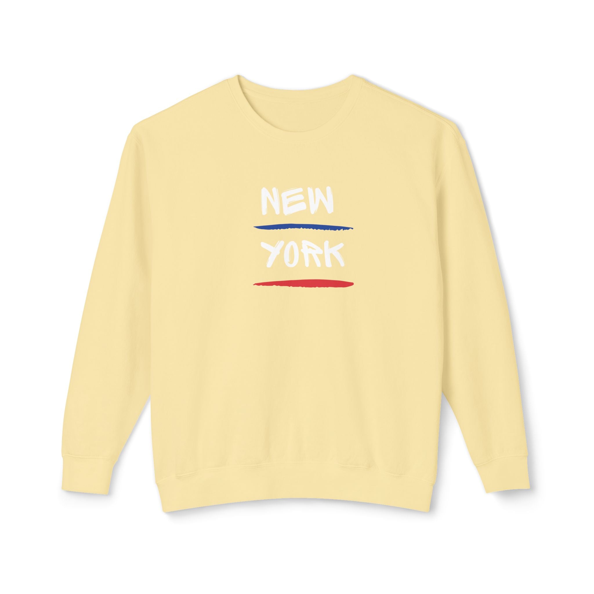 New York Stripe Lightweight Crewneck Sweatshirt