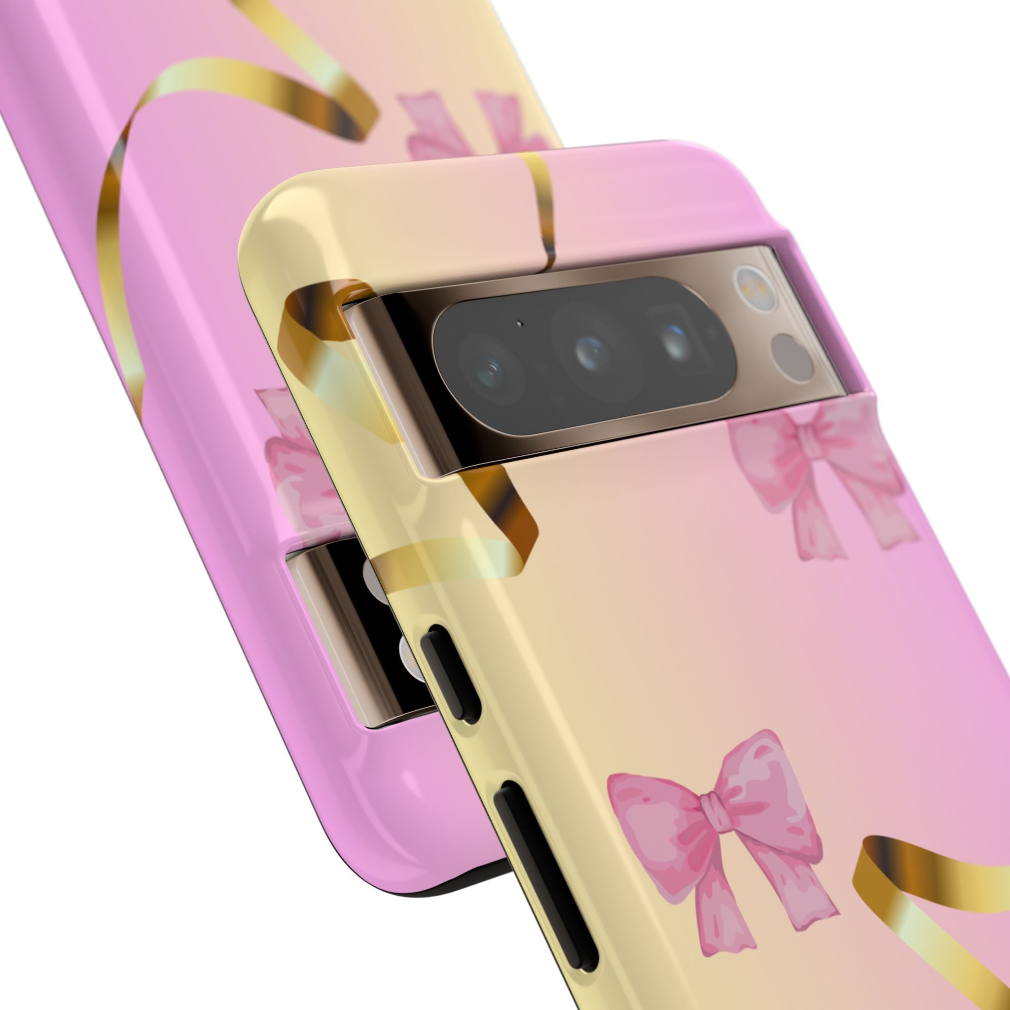Pink Ribbon Phone Case for Iphone and Android