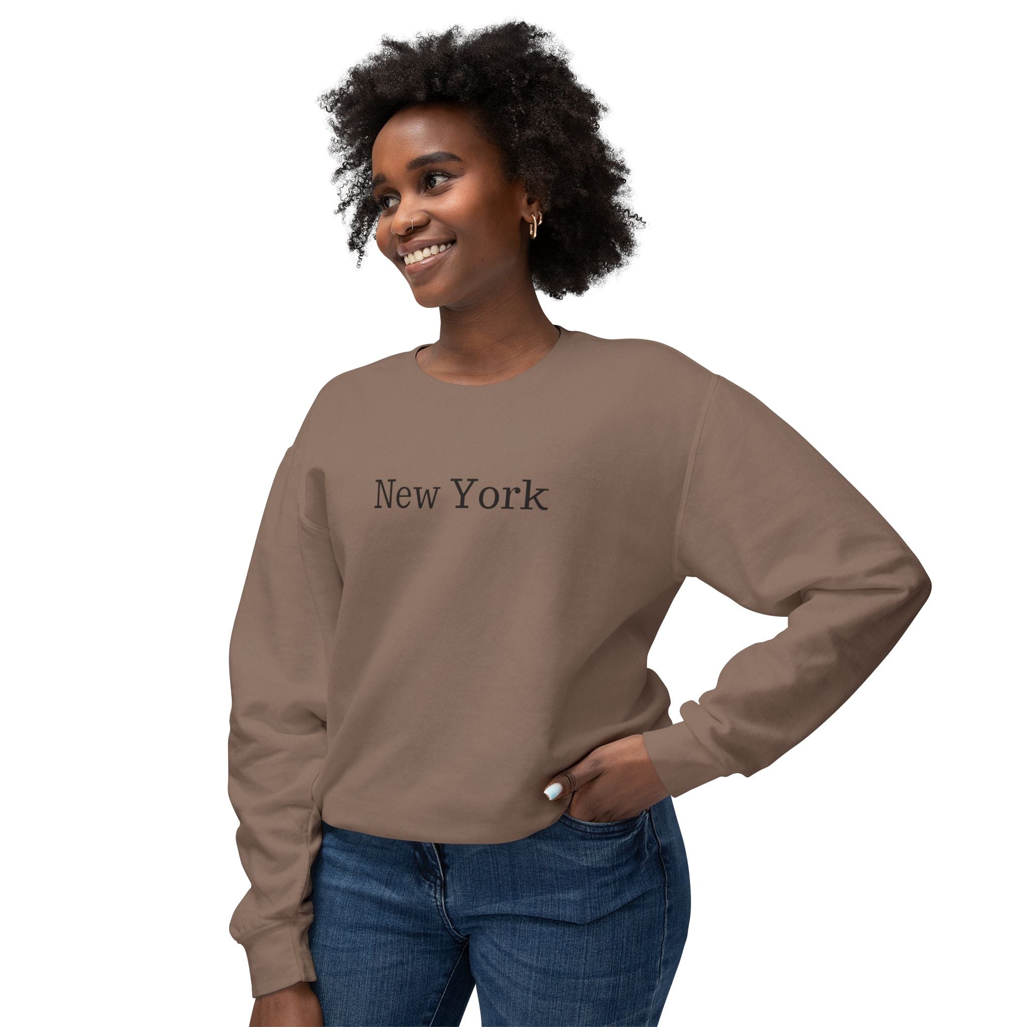 New York Lightweight Crewneck Sweatshirt, Unisex