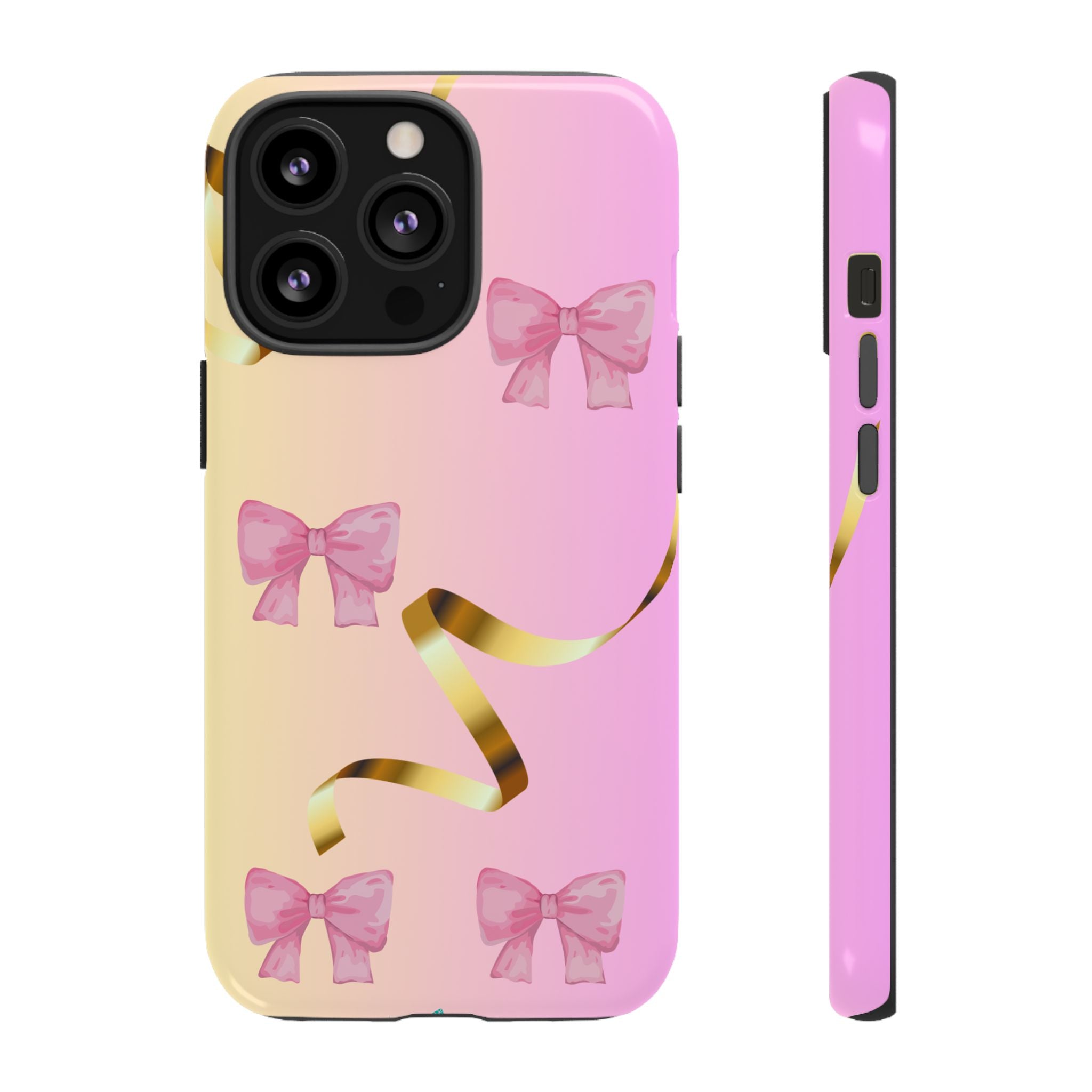 Pink Ribbon Phone Case for Iphone and Android
