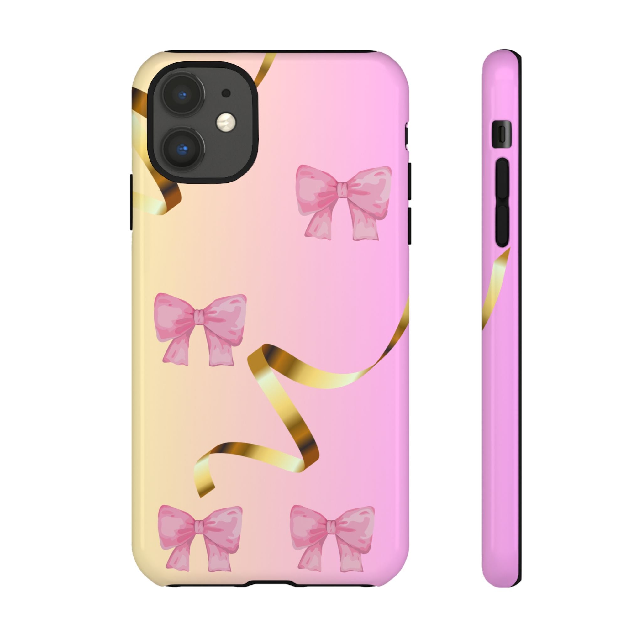 Pink Ribbon Phone Case for Iphone and Android