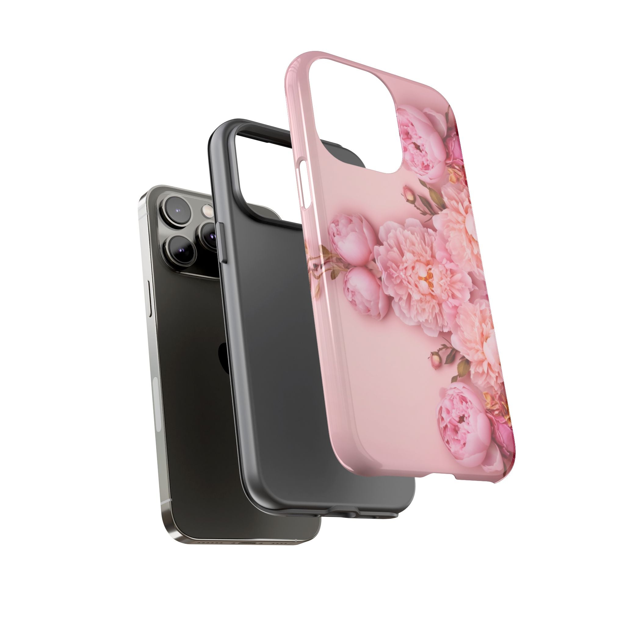 Pink Peony Phone Cases for Iphone and Android