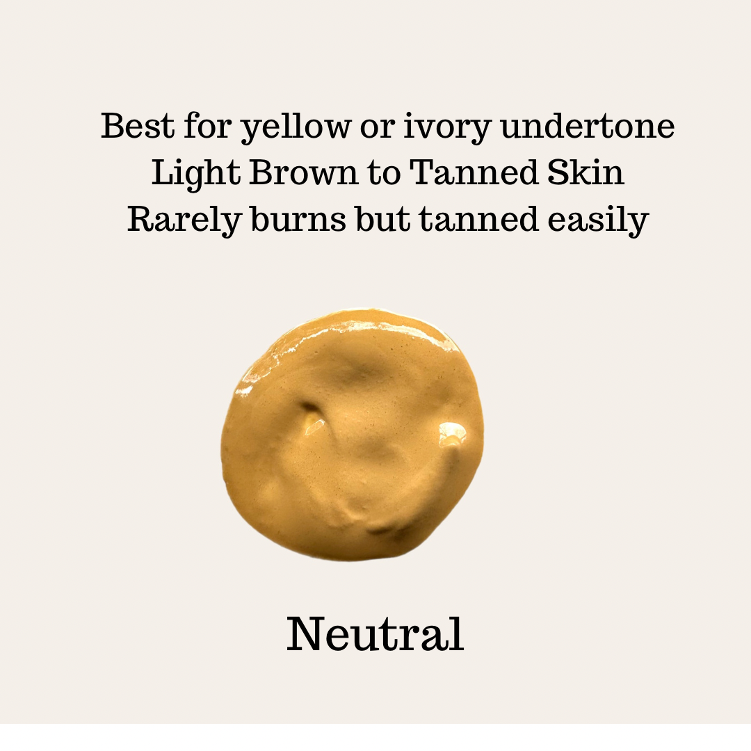 Tinted Mineral Sunscreen Moisturizer SPF 30 UVA UVB Reef Safe Lightweight Fragrance Free